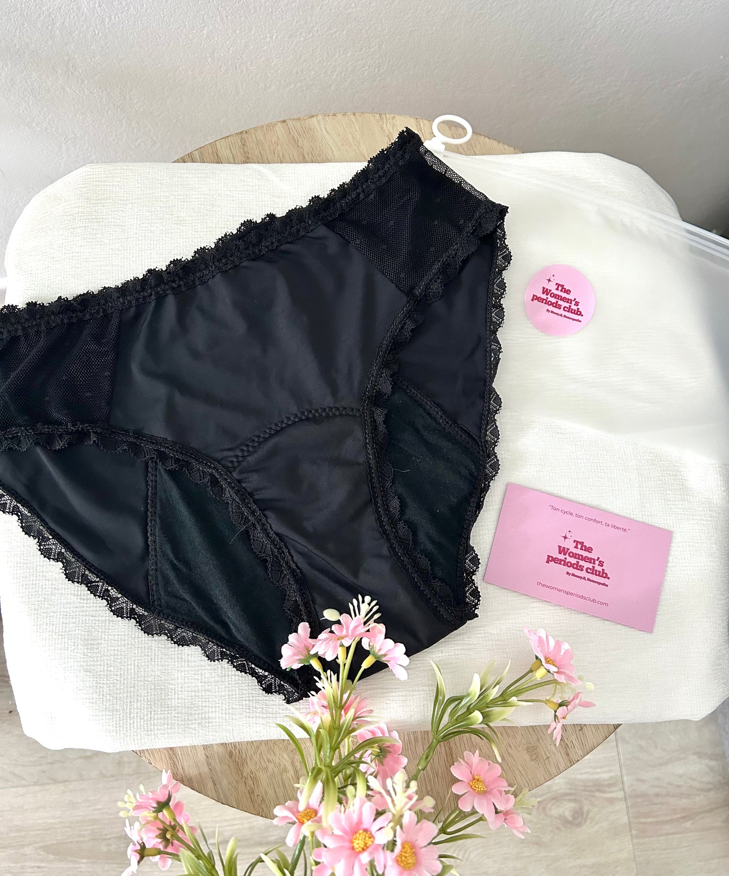 Culotte menstruelle flux normal 🩸 à l’unité