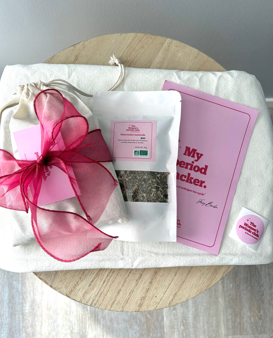 Coffret de Noël prêt à offrir Tisane « confort menstruelle » plus que 3 en stock