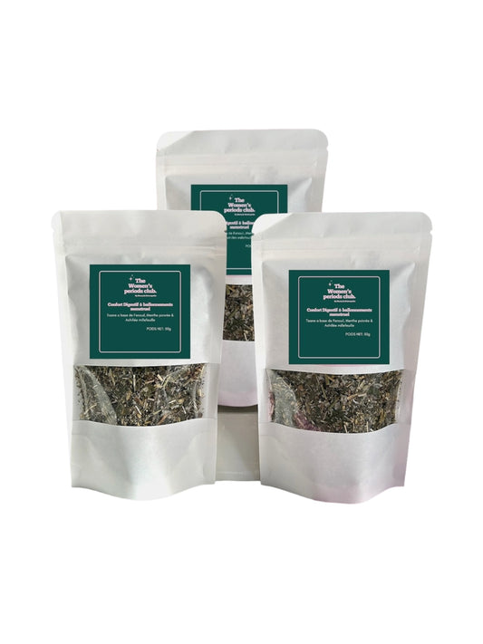 "Tisane Confort Digestif & Ballonnements Menstruels" (stock limitée)