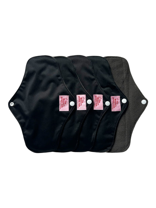 Serviette Bambou — Noir Intemporel