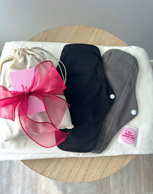 Coffret de Noël prêt à offrir serviettes hygiéniques en fibre de bambou plus que 5 en stock