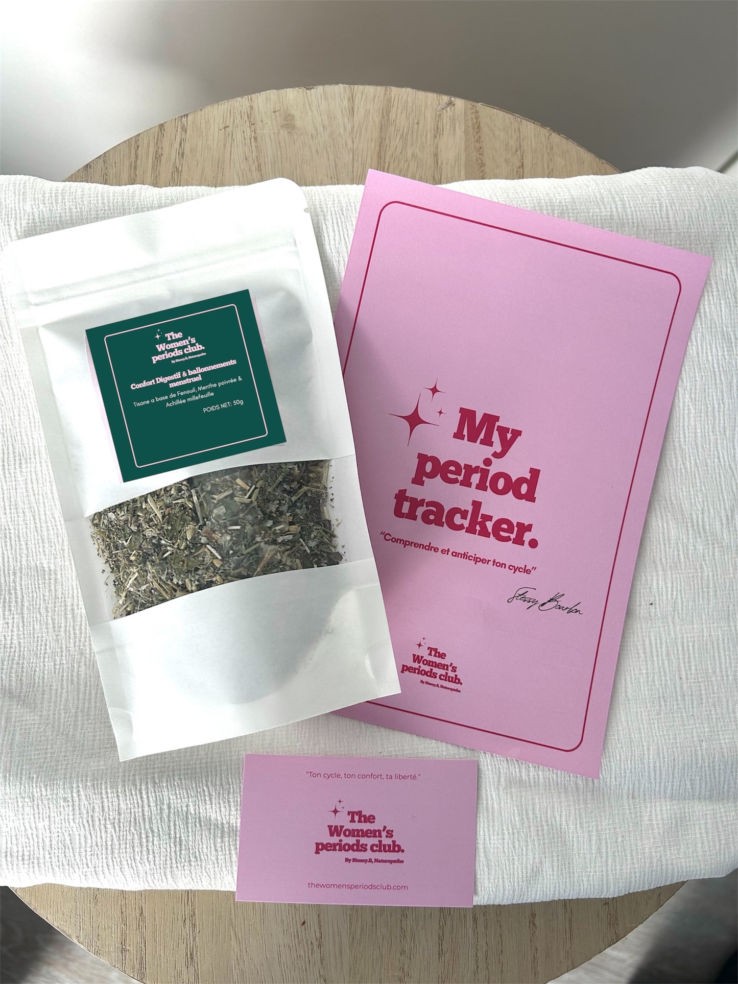 "Tisane Confort Digestif & Ballonnements Menstruels" (stock limitée)