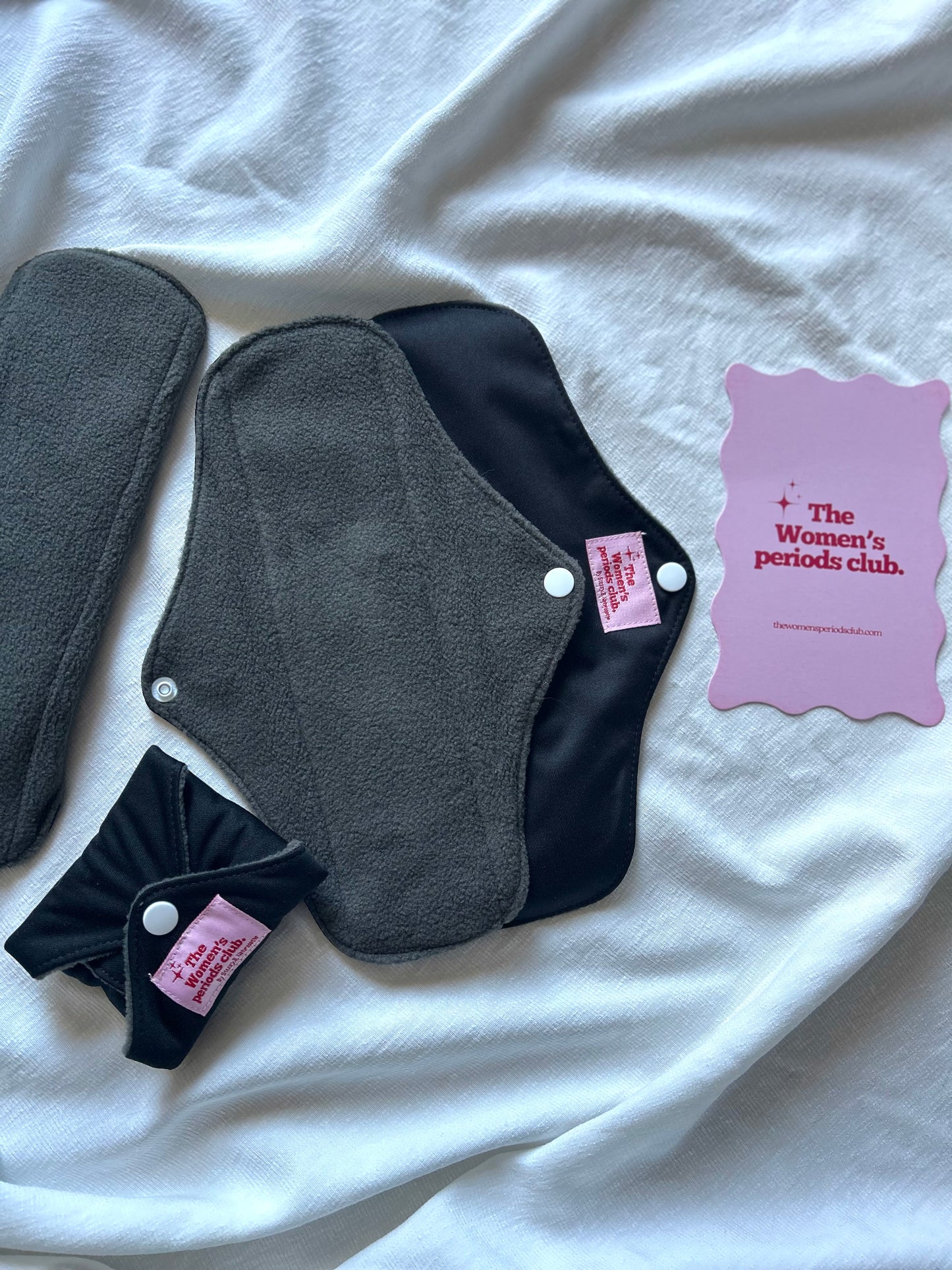 Serviette Bambou — Noir Intemporel