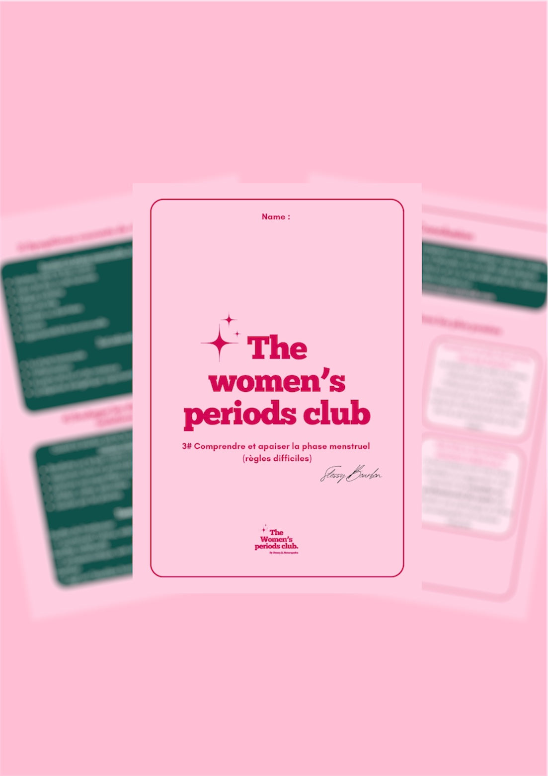 3# E-Book - Comprendre et apaiser la phase menstruel (règles difficiles)
